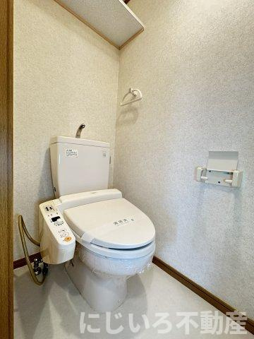 ハーブメゾン多田Bのトイレ