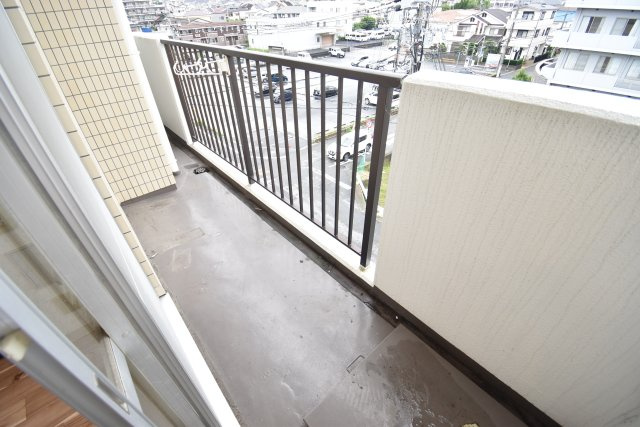 アメニティレジス富田林のバルコニー