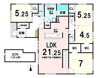 【間取り】 | 磯城郡田原本町黒田全4棟3号棟