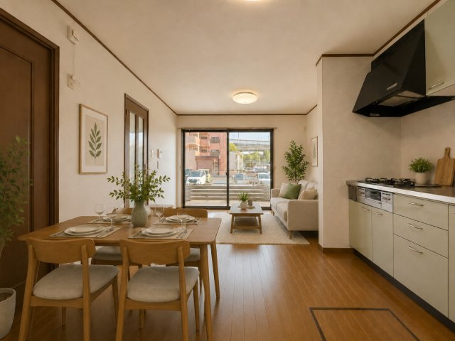 西区比良3丁目戸建の居間・リビング
