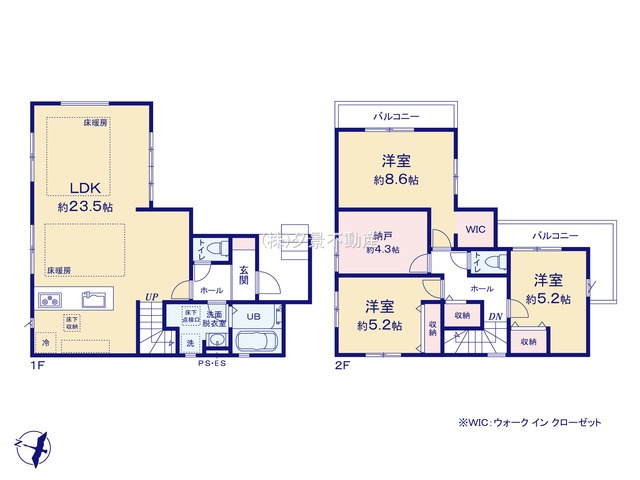 《仲介手数料無料》南区大字太田窪2297-2新築一戸建てKEIAI GRACE