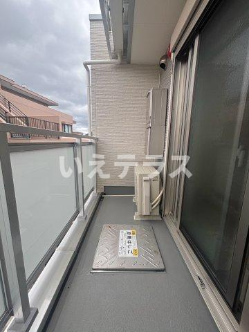 リブリ・中山手のバルコニー