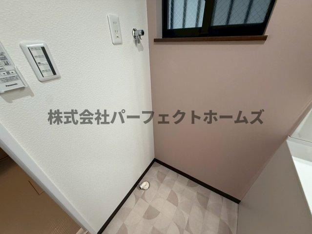 須山町戸建　賃貸の設備|洗濯機置場