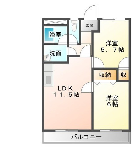 ファインシャトーの間取り