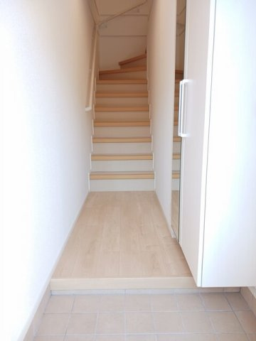 クレシェンド　ラブ　Ⅲの玄関|ゆったりとした玄関です