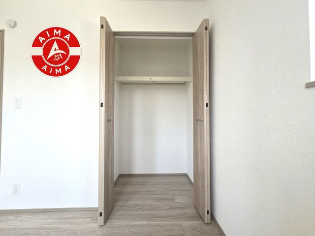 古賀市千鳥2丁目第1-2棟（A号棟）の収納|収納には困りません。