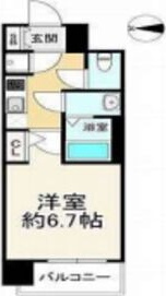 レジュールアッシュ天王寺PARK SIDEの間取り