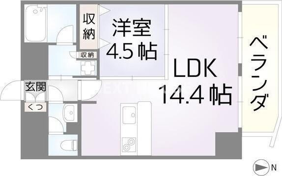 セレニテ梅田北Premiumの間取り