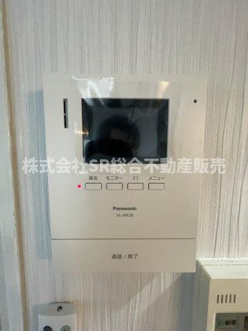 北石切町中古戸建のセキュリティ|来客時に直接顔を合わせずにやりとりしたり、不審者の侵入を防いだりとセキュリティー面で重宝する設備です！