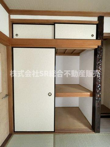 北石切町中古戸建の収納|大きな押入もあり便利ですね◎