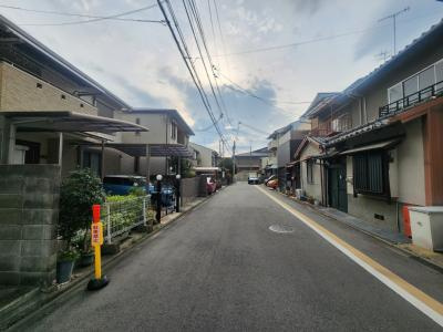 リエール円町の地図|前面道路