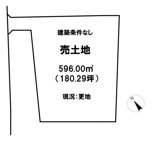 宇都宮市白沢町683の土地図