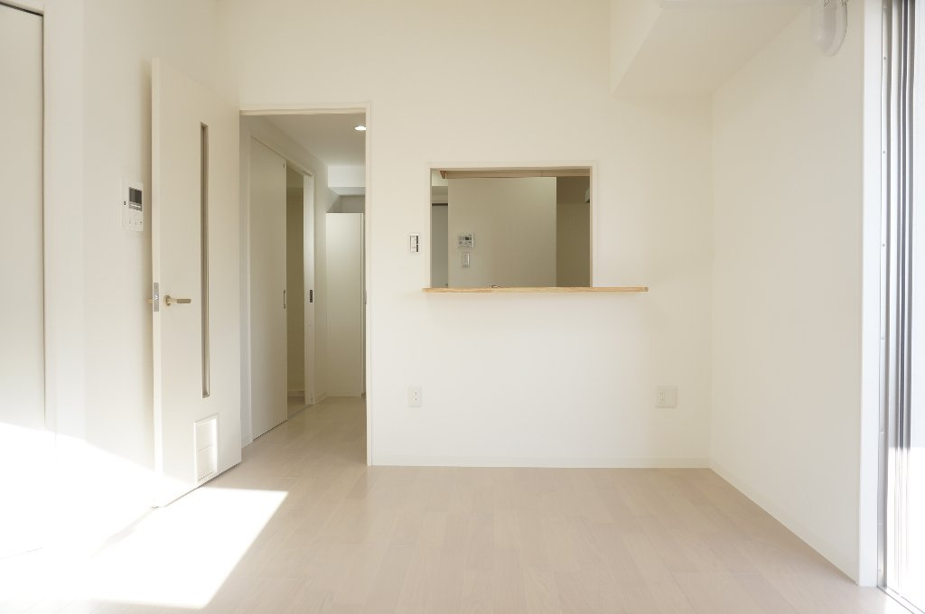 熊本市中央区新屋敷１丁目の賃貸マンションの居間・リビング