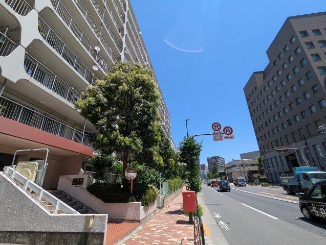 東陽町スカイハイツの外観
