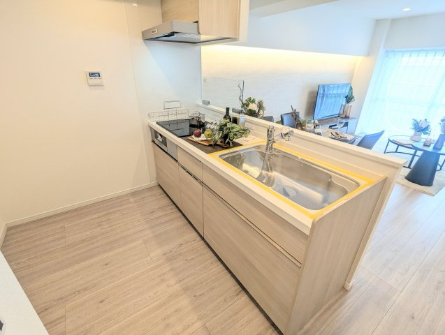 東陽町スカイハイツのキッチン