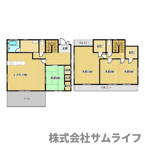 【間取り】 | 伊岐須4ＬＤＫ戸建