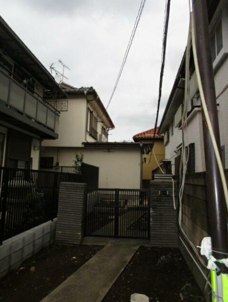 ベルメゾンのエントランス