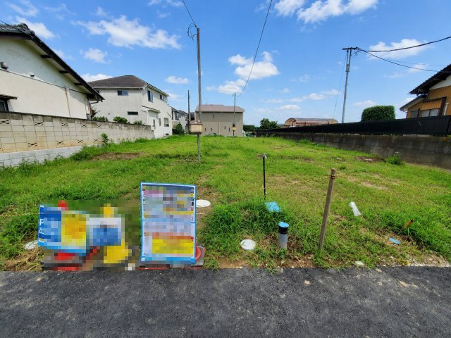 三郷市　高州3丁目　新築戸建　全4棟の前面道路含む現地写真|前面道路含む現地写真です