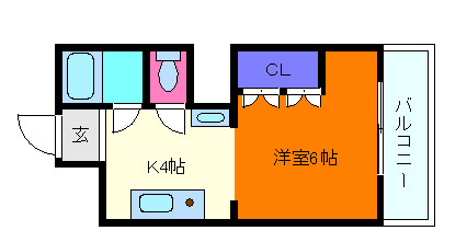 光栄ビルの間取り