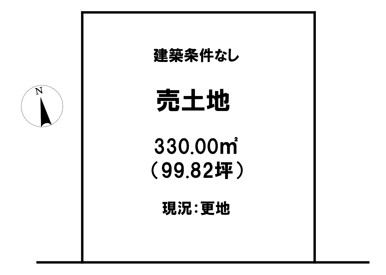 宇都宮市中岡本町3674-156の土地図