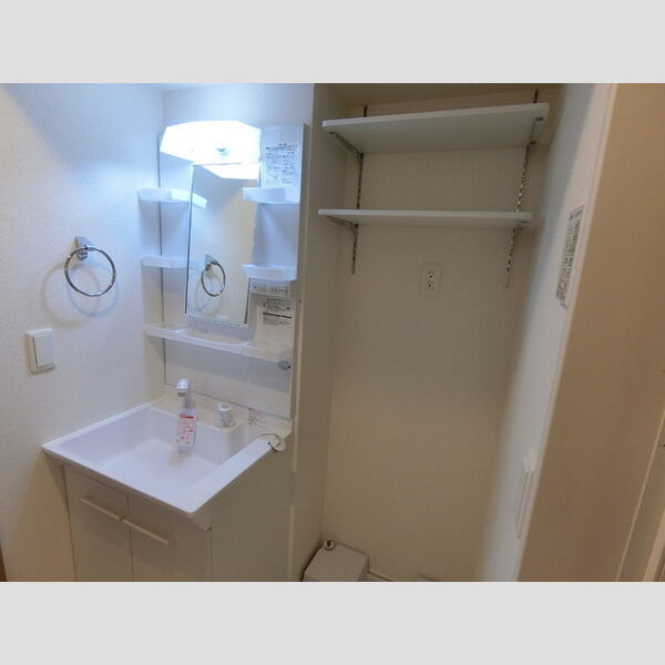 DーROOM二軒茶屋TМTの洗面所