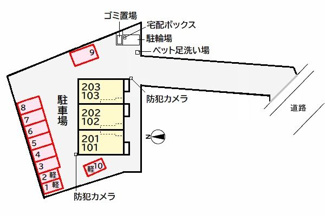 【駐車場】 | 中瀬ロイヤルガーデン