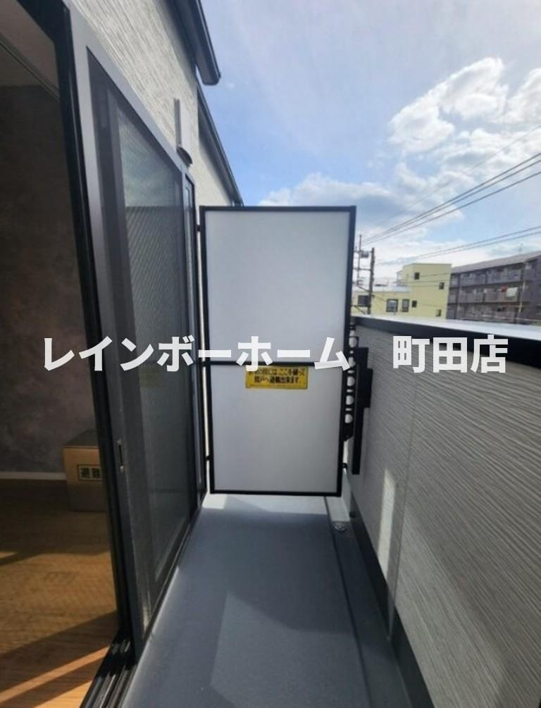MELDIA高座渋谷４※初期費用分割あと払いサービス利用可能物件のバルコニー