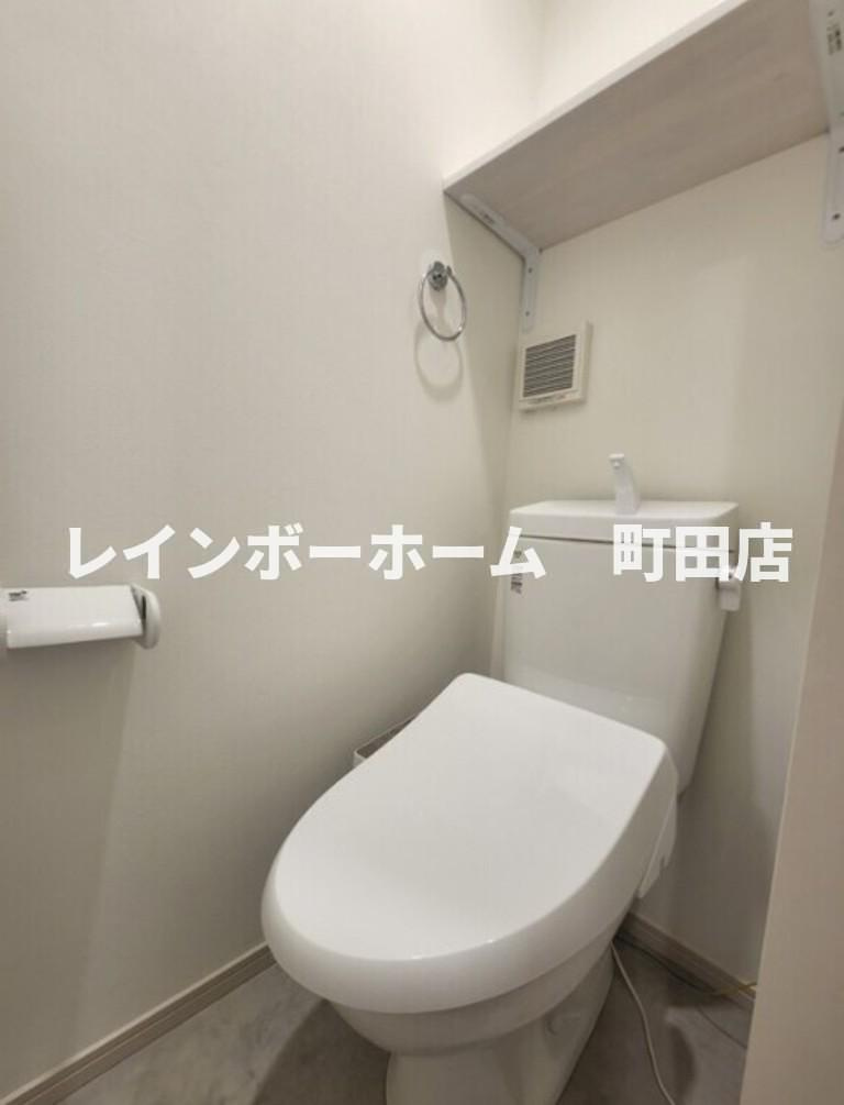 MELDIA高座渋谷４※初期費用分割あと払いサービス利用可能物件のトイレ