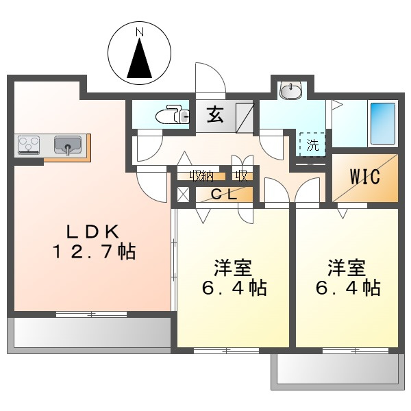 セントリビエの間取り