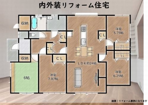 【間取り】 | 【仲介手数料０円】開成町延沢　中古一戸建て