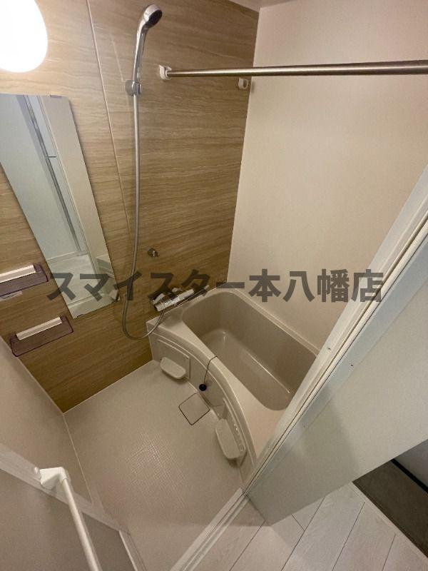 丘の上のフルールの浴室