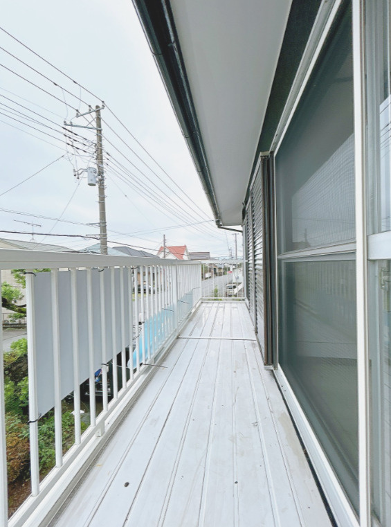 売中古戸建　富士宮市万野原新田のバルコニー