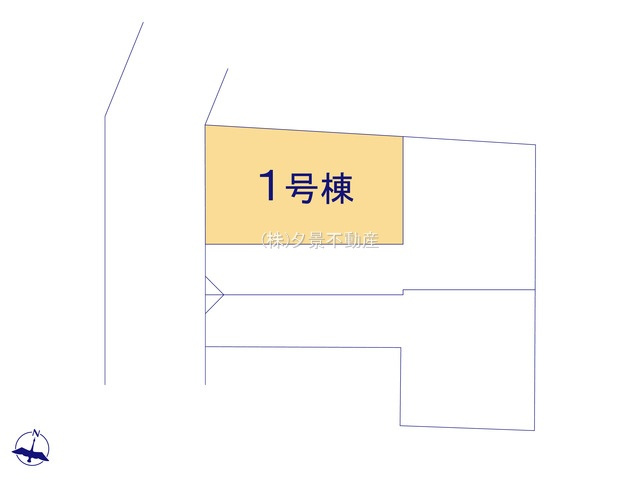 《仲介手数料無料》浦和区元町１丁目7-2新築一戸建て‎KEIAI Graceの区画図