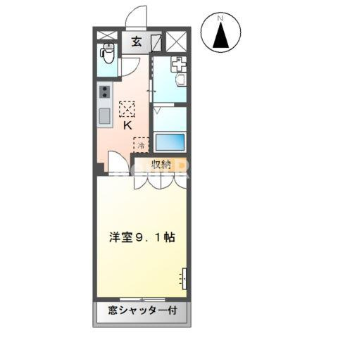 ロイヤル木の家　Ⅱ番館の間取り
