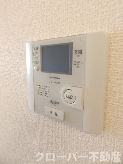 フラット ウィステリアのセキュリティ|TVモニターホン(オートロック)