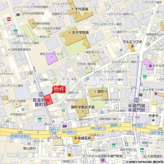 【地図】Ｂｒｉｌｌｉａ二番町