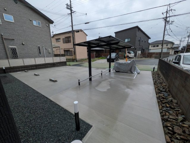 NET-K江井島の駐車場