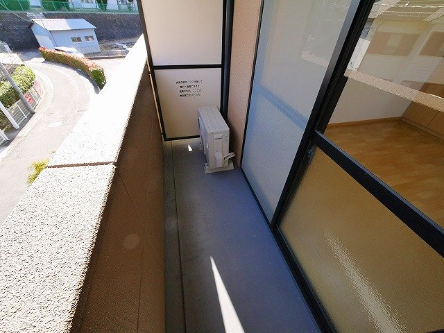 LEGACY学園前のバルコニー|お洗濯にも活躍するバルコニー