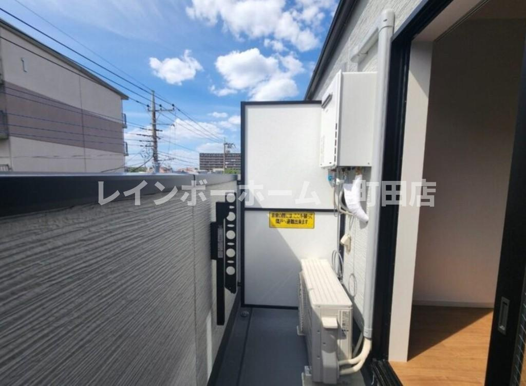 MELDIA高座渋谷４※初期費用分割あと払いサービス利用可能物件のバルコニー