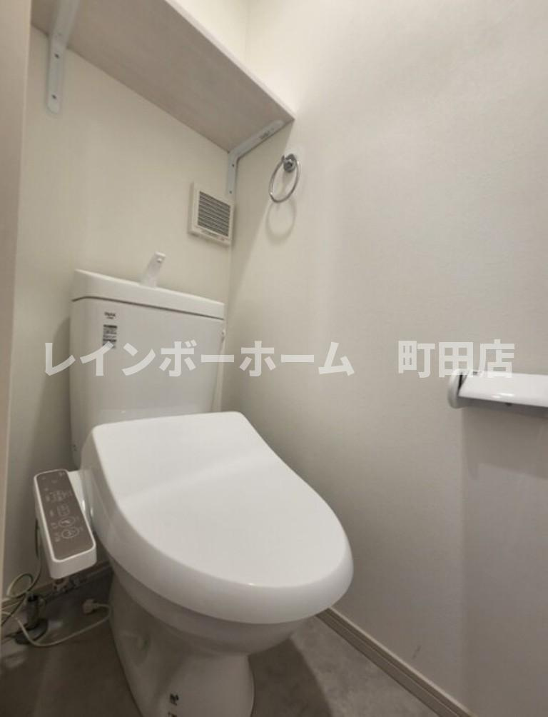 MELDIA高座渋谷４※初期費用分割あと払いサービス利用可能物件のトイレ