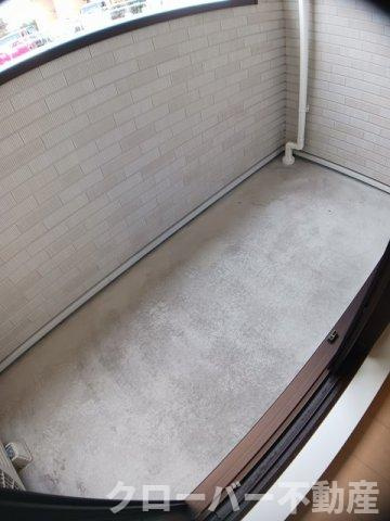 オアシス今津Ａのバルコニー