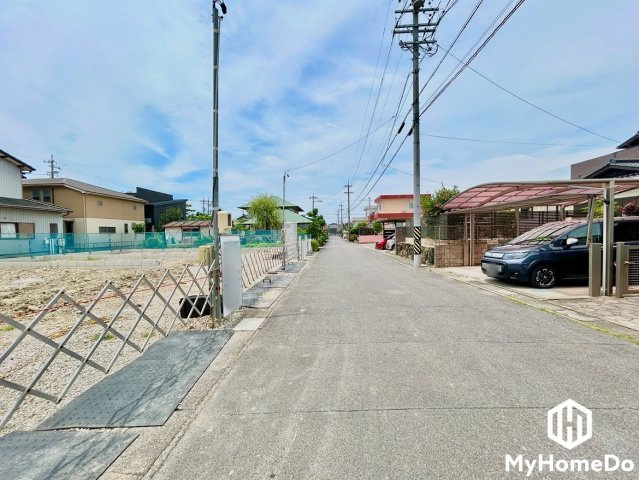 春日井市高山町　7期の前面道路含む現地写真