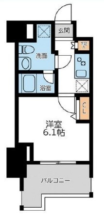 プライマル横濱平沼橋の間取り