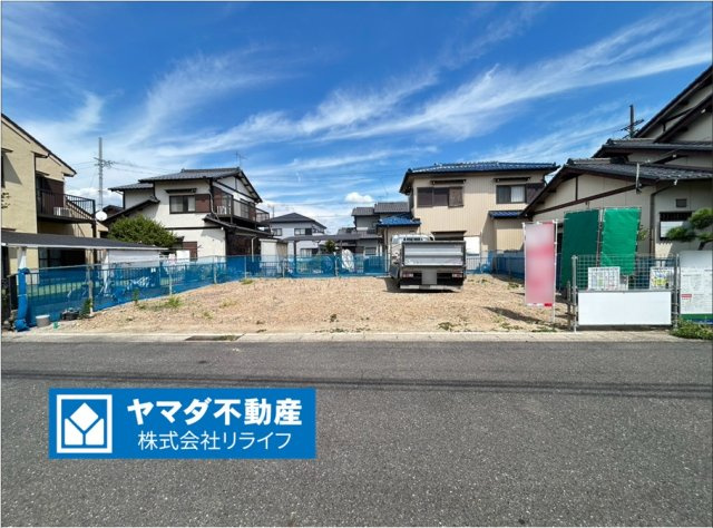 新築戸建　一宮市小信中島　全１区画分譲の外観|「現地（2026年8月20日）撮影」　
■全体写真　
■ヤマダ不動産　株式会社リライフ　一宮店　