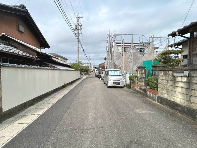 新築戸建　一宮市小信中島　全１区画分譲の前面道路含む現地写真|「現地（2026年10月23日）撮影」　
■前面道路　
■ヤマダ不動産　株式会社リライフ
