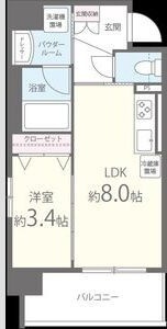 Le・CIEL天王寺の間取り