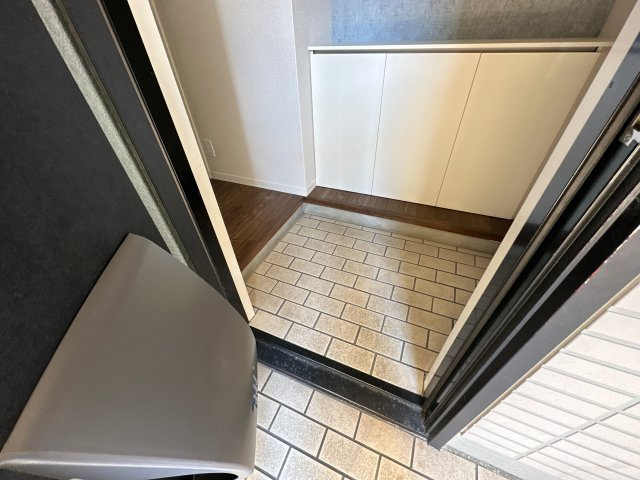 ディアス宮脇Ｂ棟の玄関