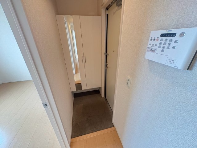 ソレイユⅡの玄関
