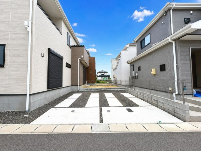 新築戸建　江南市宮後町砂場東　全10区画分譲の駐車場|駐車場です