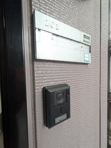 サンライズ立野台の玄関